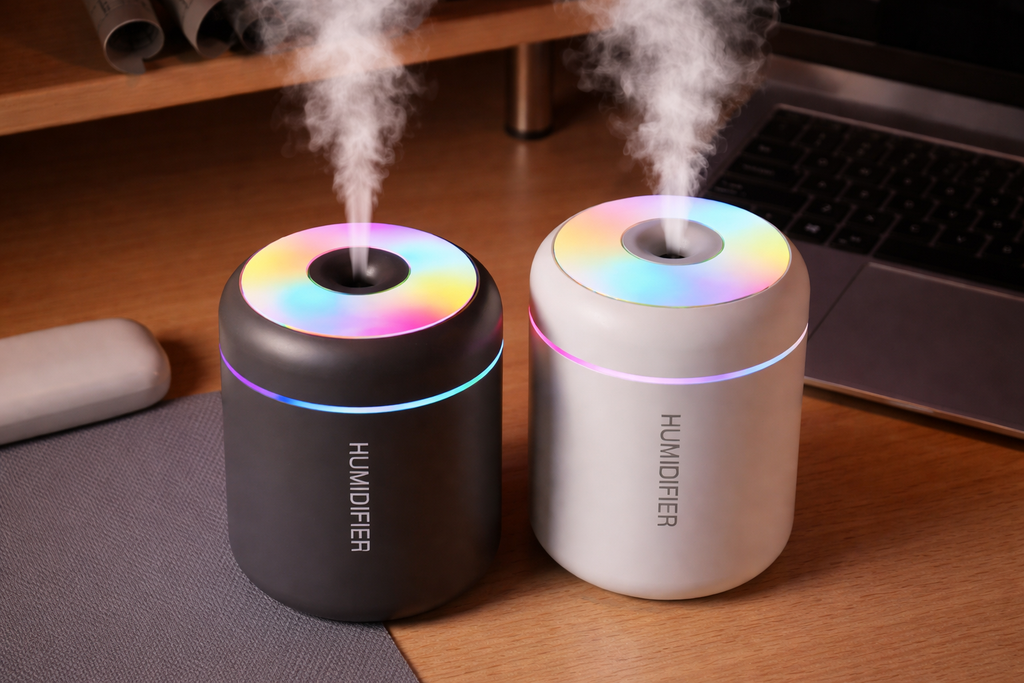 AuraMist – Air Humidifier & Aroma Diffuser