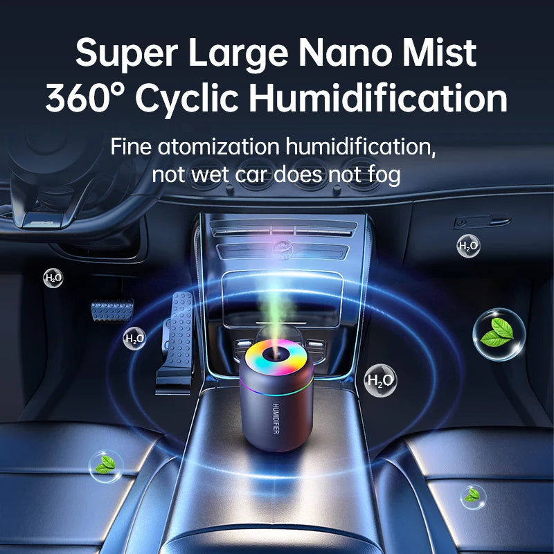 AuraMist – Air Humidifier & Aroma Diffuser