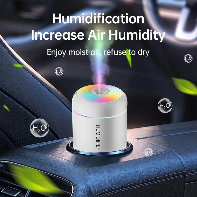AuraMist – Air Humidifier & Aroma Diffuser