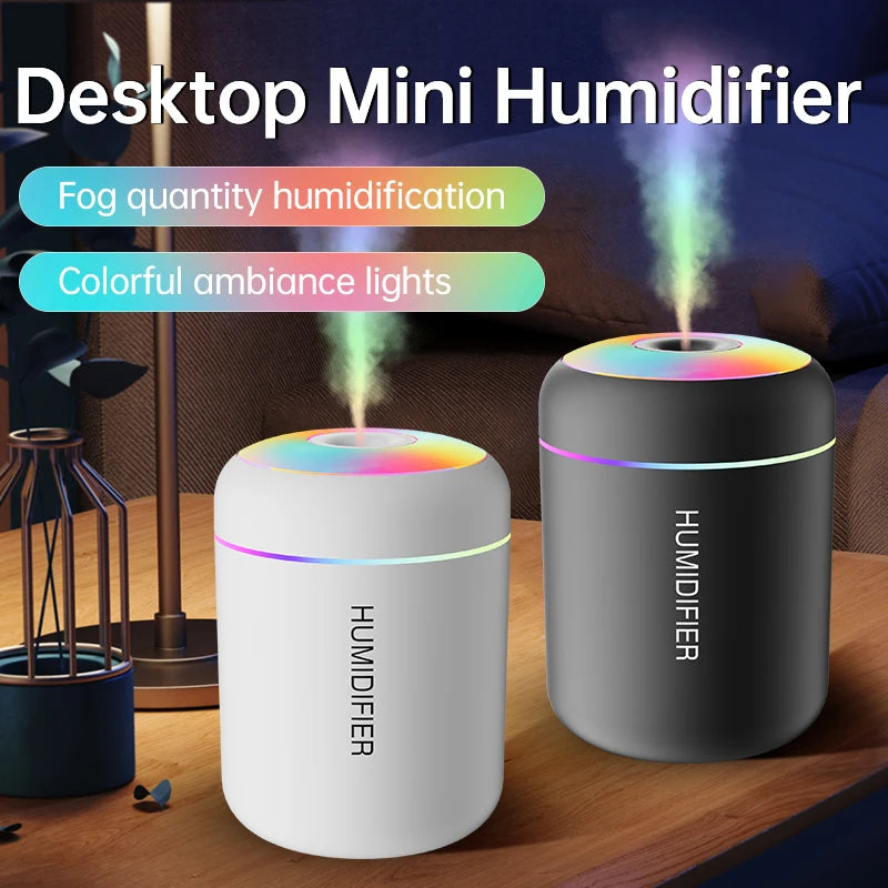 AuraMist – Air Humidifier & Aroma Diffuser